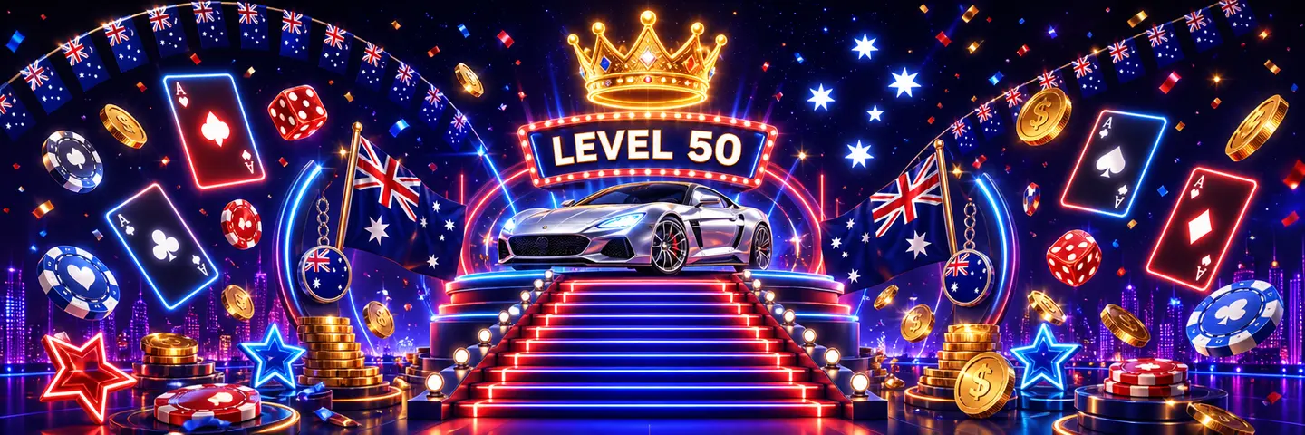 Slotrave VIP ladder with a Porsche 911 at level 50